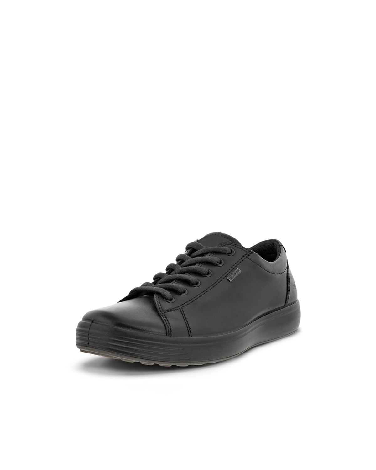 ECCO Men's Soft 7 Low Gore-tex Fashion Sneaker, Black, 40 EU/7.5-8 M US
