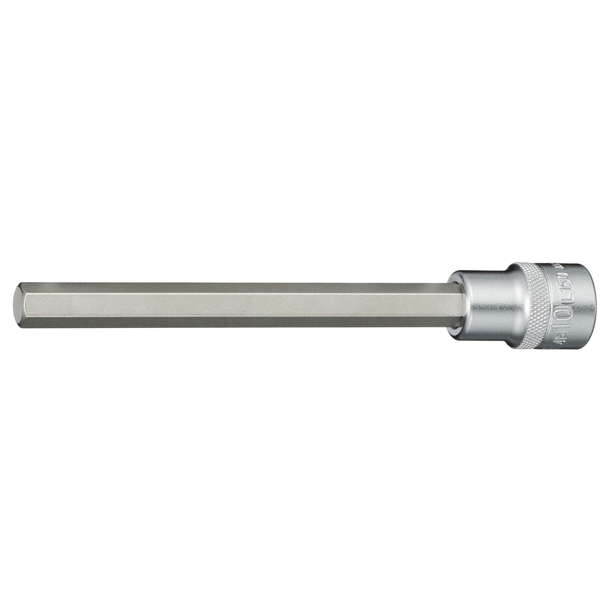 TONE 1/2" Drive 150mm Long Metric Hex Socket (4H-10L150)