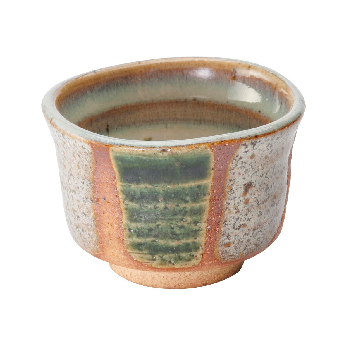 一久(Ichikyu) Mino Ware 132-1765 Guinomi, Ochoko Dinnerware, 2 Colors, Approximately 2.8 inches (7 cm), Made in Japan