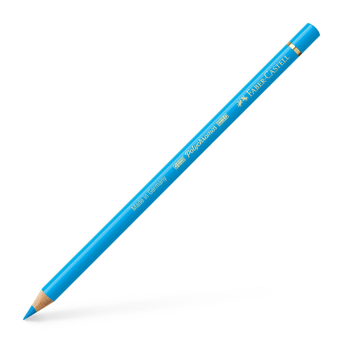Faber Castel Polychromos Colored Pencils, 145, Light Phthalo Blue, 6 Count