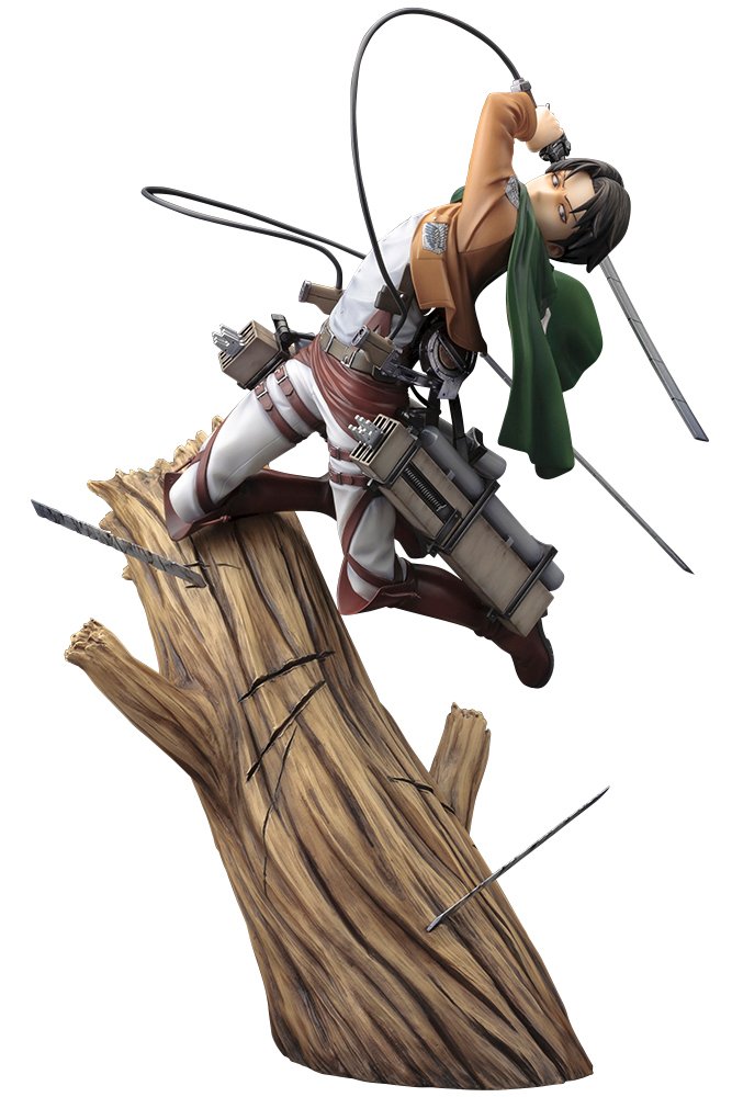 Attack on Titan ARTFX J Levi Renewal Package Version 1/8 Scale PVC Pre-Painted Complete Figure