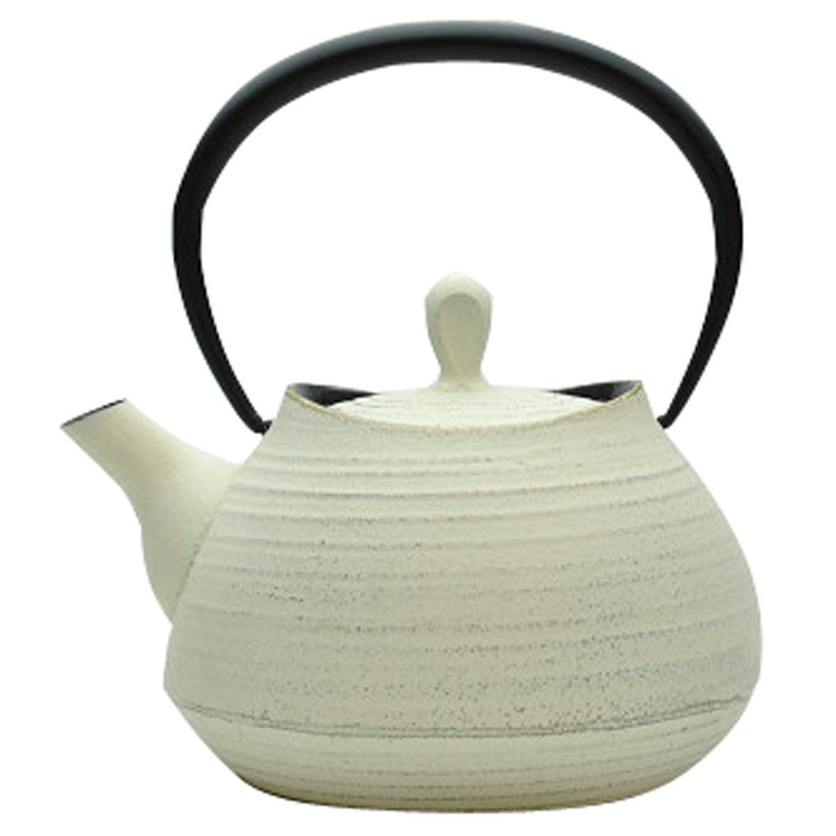 Nanbu Tekki Tea Pot Hakeme 0.6l Premium Ivory