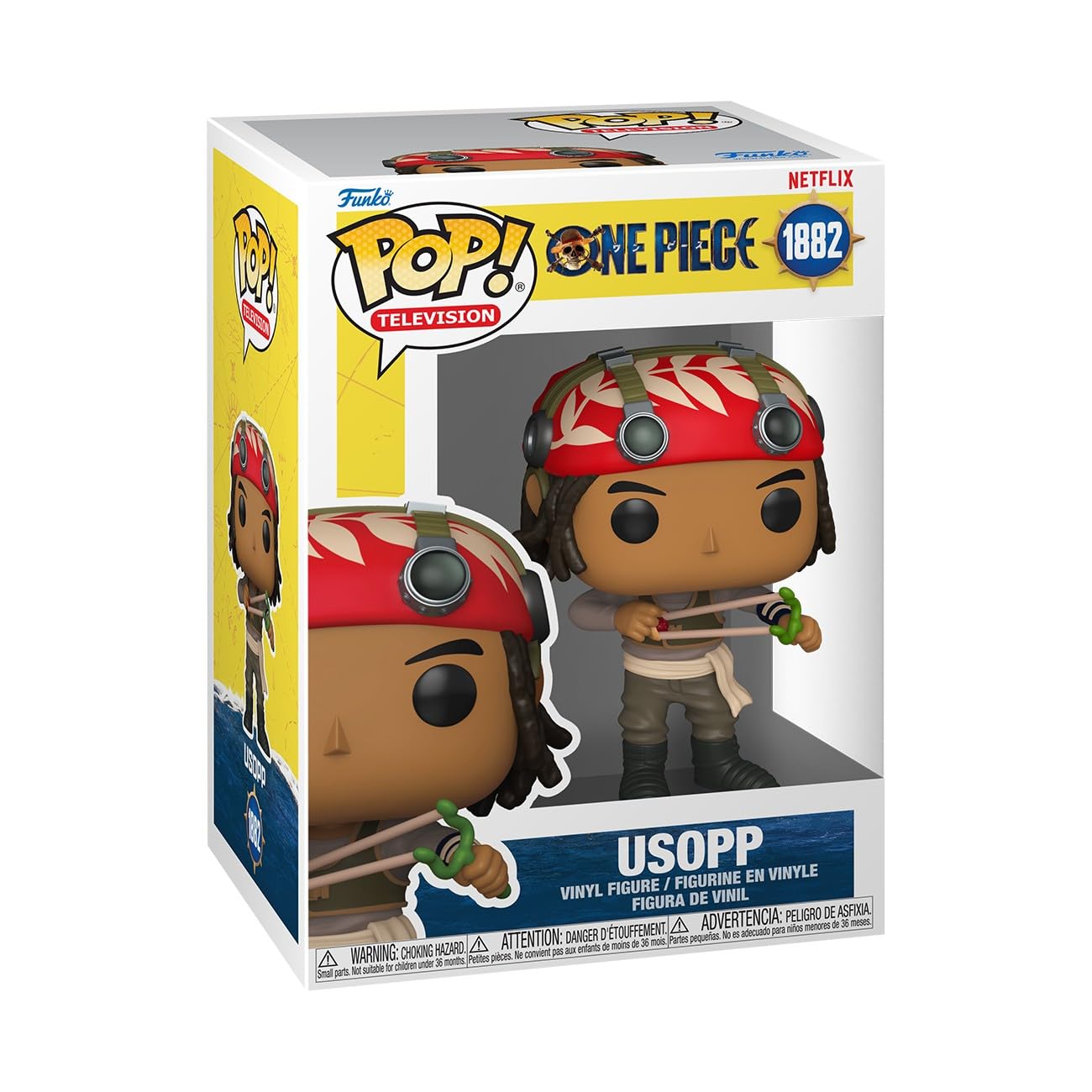 Funko Pop! TV: One Piece - Usopp - Collectable Vinyl Figure - Gift Idea - Official Merchandise - Toys for Kids & Adults - Anime Fans - Model Figure for Collectors and Display