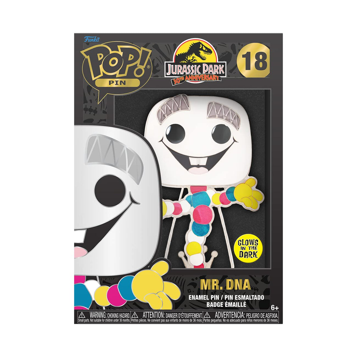 Funko Jurassic Park - Mr. DNA - Pin en Émail