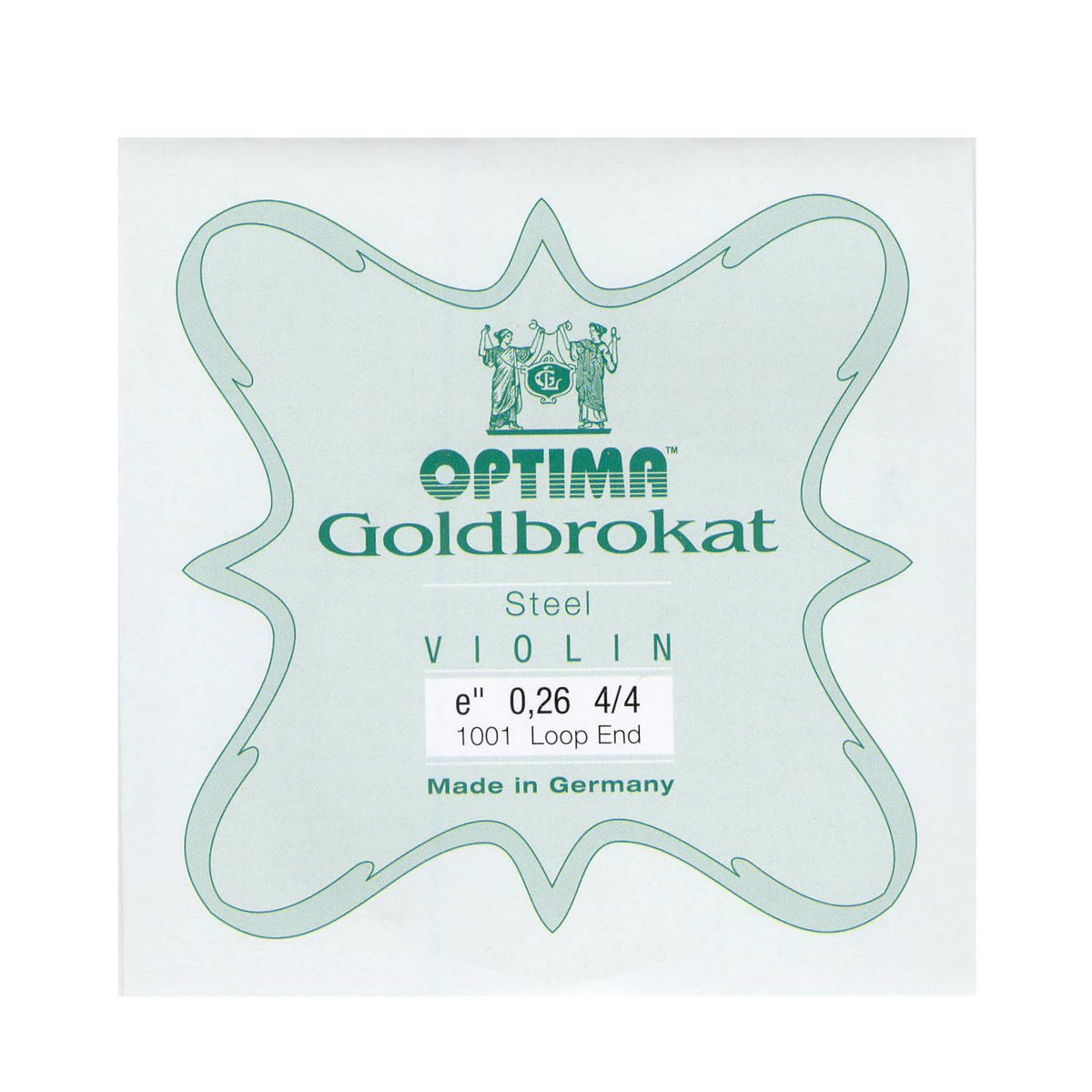 Gold Bro-cut Violin E Line (0.26 Loop End)