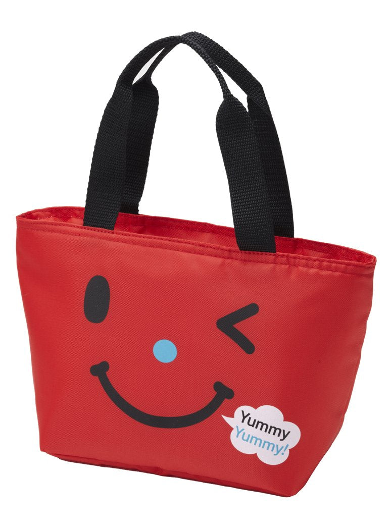 Torune Insulated Lunch Cooler Bag Smile, Red (P-2950)