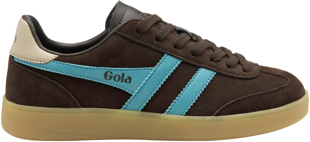 Gola Womens Viper, Dark Brown/Ocean/Bone/Gum, 7.5, Medium