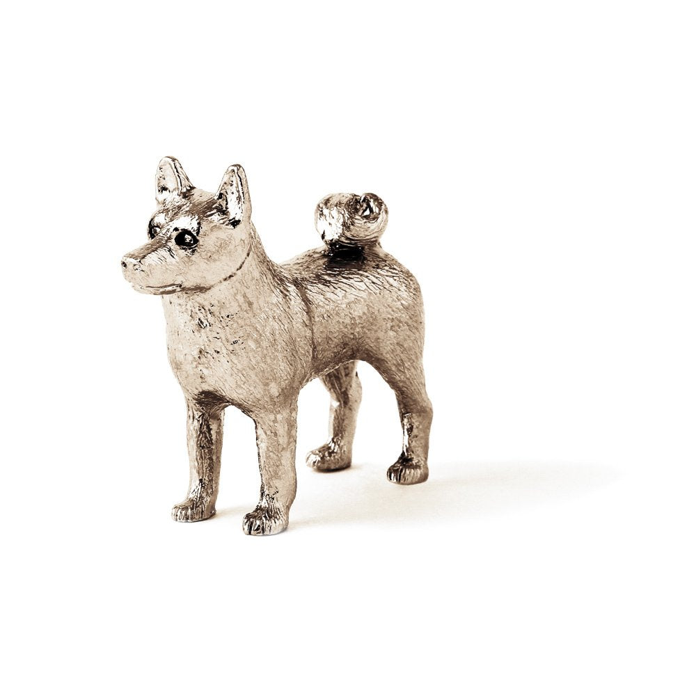 Nor weblog Gian Elk Hound dog figure made in UK (japan import)