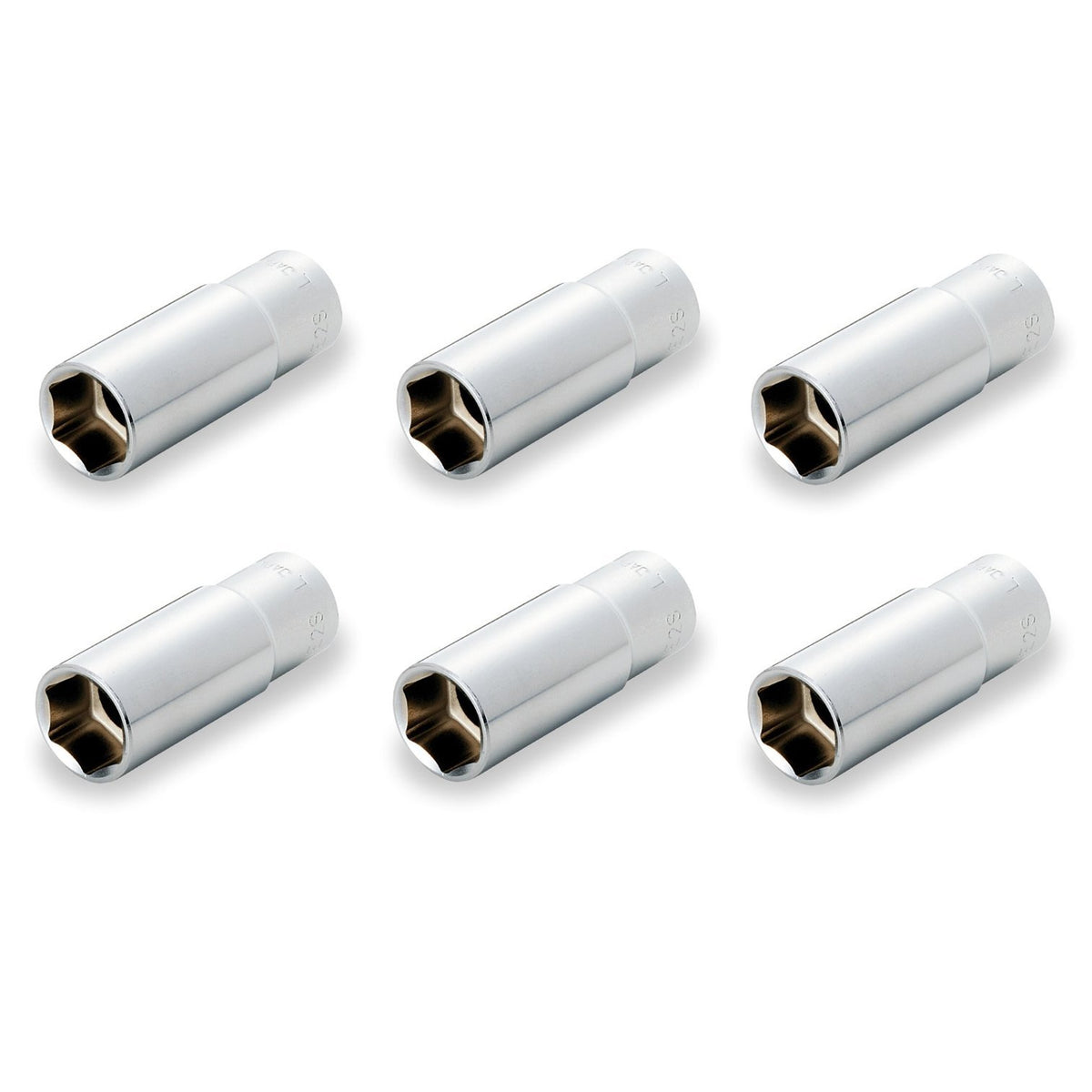tone (Tone) dyi-pusoketto (6 Corners) 2S – X L – 6S Bayonet Angle 6.35 mm (1/4), 6 Pieces