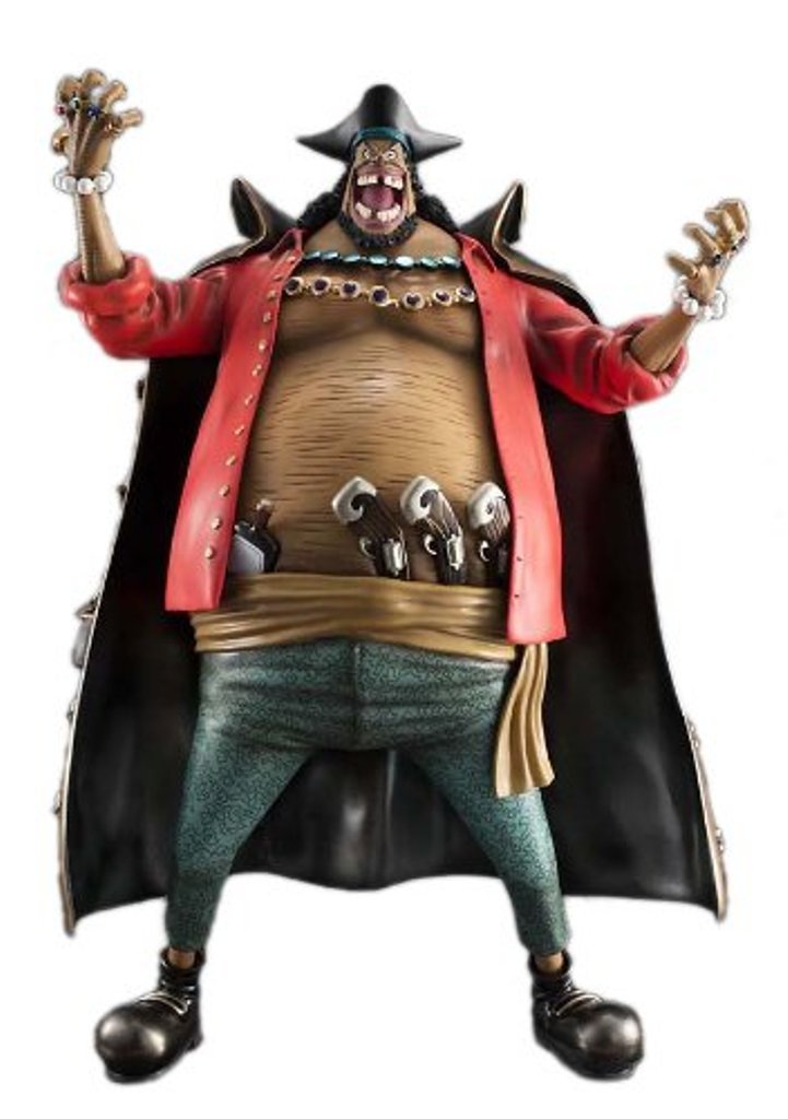 Megahouse Version 1.5 One Piece Portrait of Pirates Kurohige PVC Figure (Excellent Model)