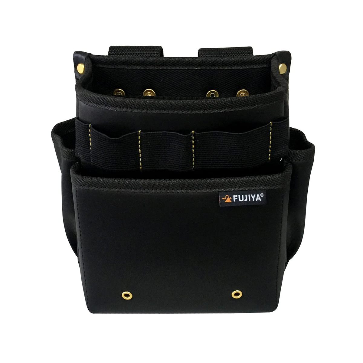 FUJIYA Tools, PS-22BG, Waist Holder Bag, -Black & Gold Color-