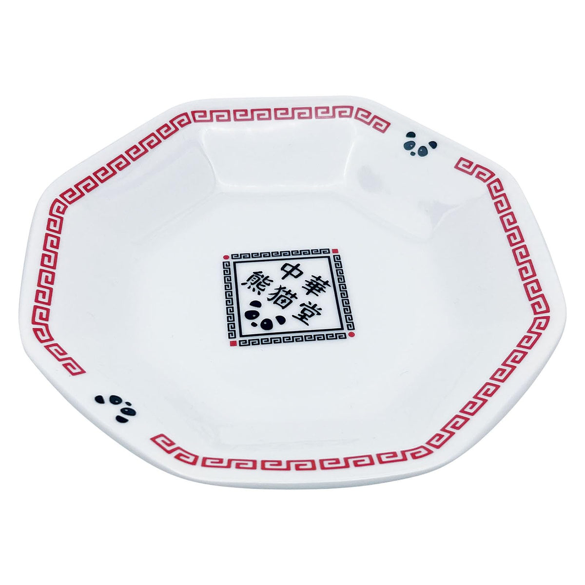 サンアート Sunart Cute Tableware, Chinese Bear Cat Hall Fried Rice Plate, Diameter Approx. 7.5 inches (19 cm), Miscellaneous Goods, Panda, Goods, Tableware, Made in Japan SAN4258