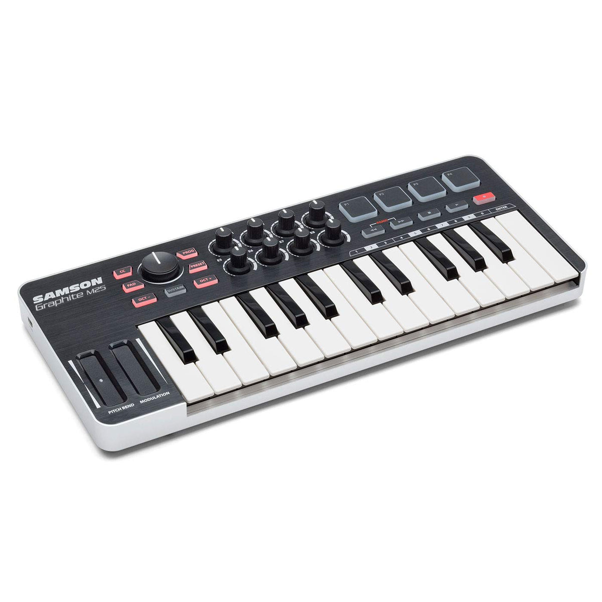 Samson Graphite M25 Mini USB MIDI Controller