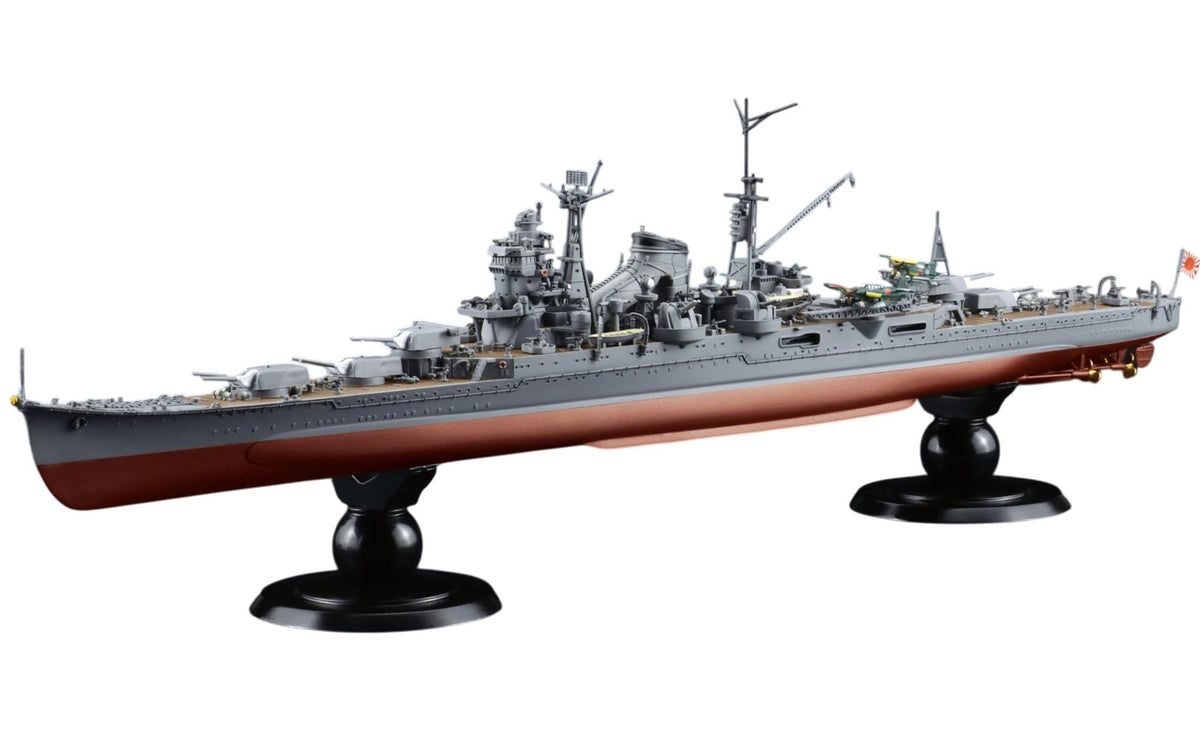 1/700 Imperial Navy Series No. 54 Japanese Navy Heavy Cruiser Kumano (196/Joichi) Plastic Model