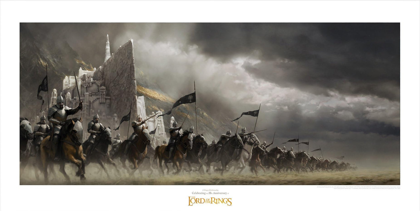 Weta Workshop The Lord of the Rings Trilogy Faramir's Charge Art Print