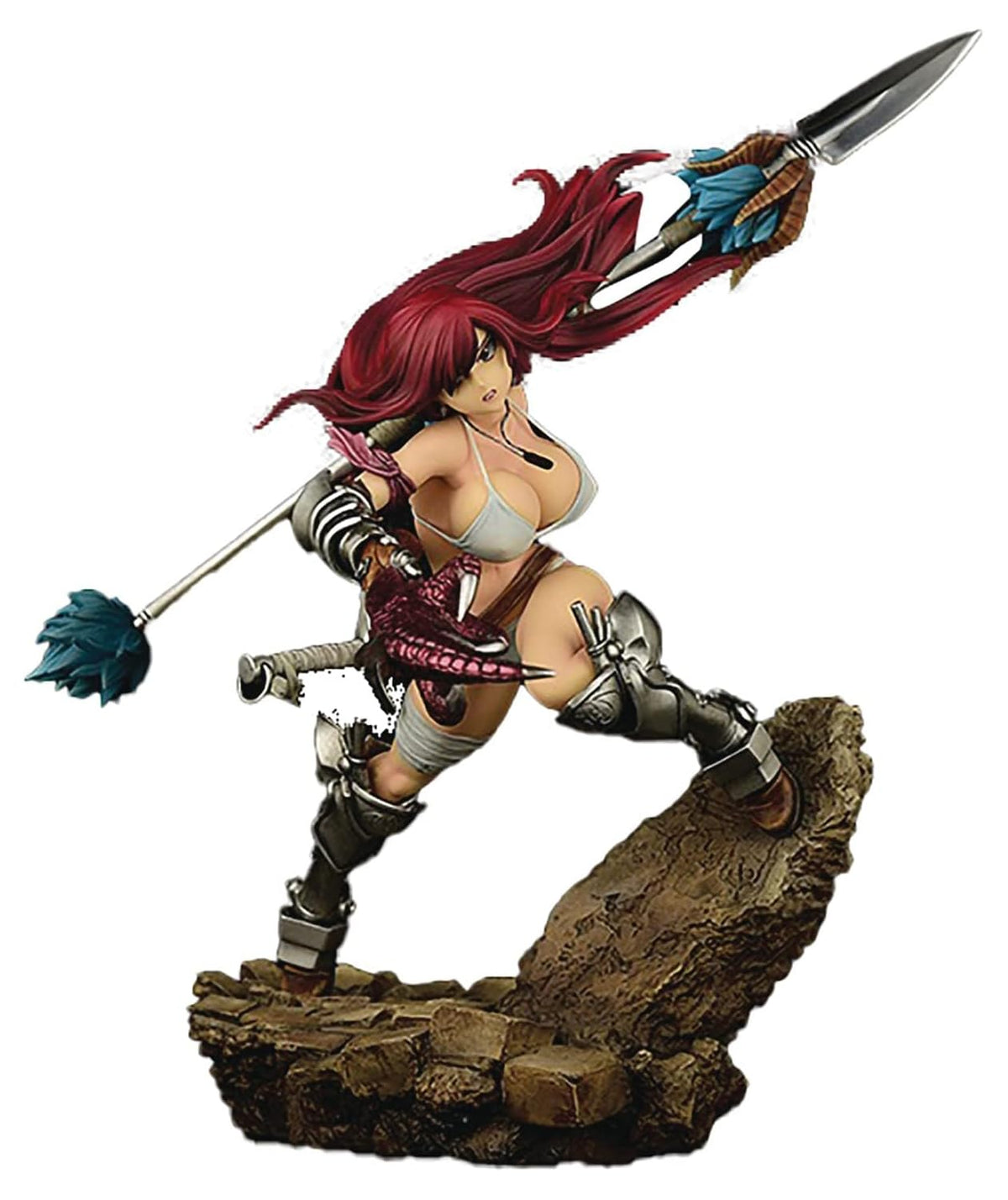 ORCATOYS Fairy Tail: Erza Scarlet (The Knight Refine 2022 Ver.) 1:6 Scale PVC Figure,Multicolor