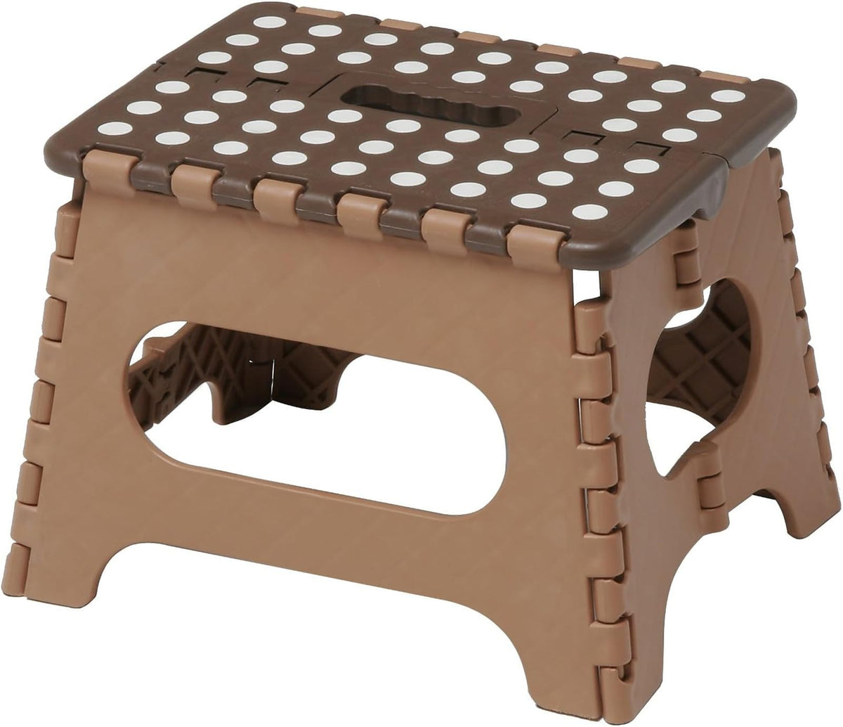 Trade One 10055 Seno Bee Step Stool, Brown, Height 8.7 inches (22 cm), Folding Chair