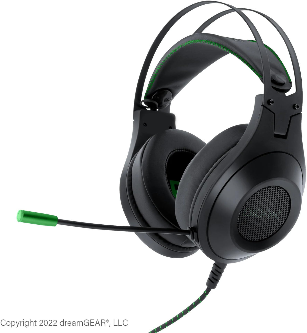 Bionik Sirex Gaming Headset with Mic for Xbox Series XS: 50MM Drivers, Memory Foam, Mute Switch, Adjustable Head Beam, Xbox One/ PS5/ Nintendo Switch OLED/PC/Mac