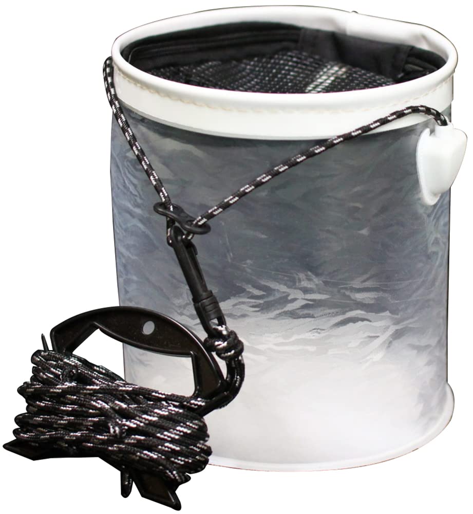 MARUSHINGYOGU(マルシン漁具) Marushin Fishing Gear Bucket Skeleton Bucket Round 24cm