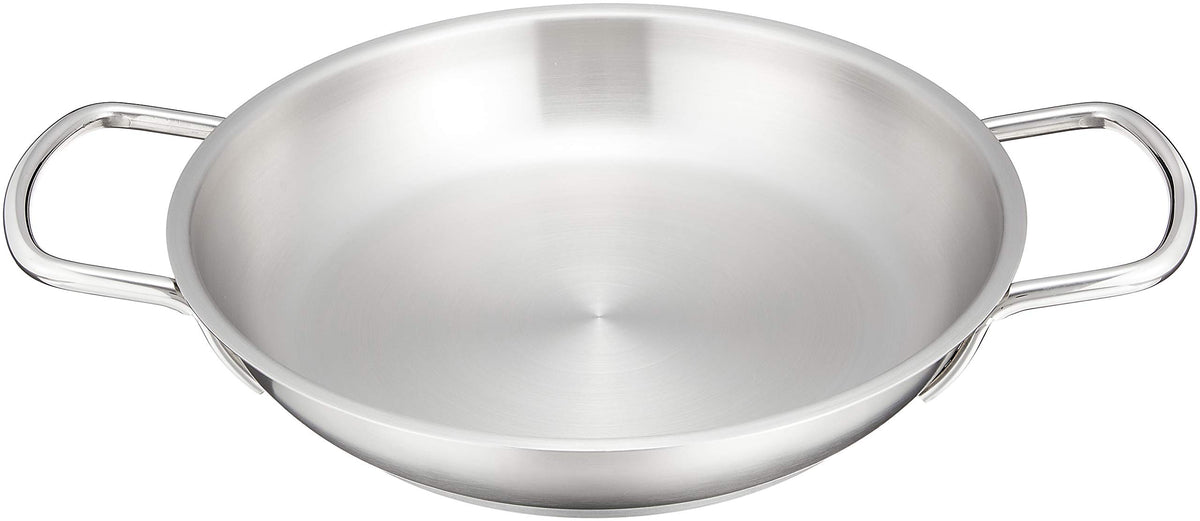 Endo Shoji AOM0503 Murano Induction Omelet Pan, 11.0 inches (28 cm), Induction Compatible, 18-8 Stainless Steel