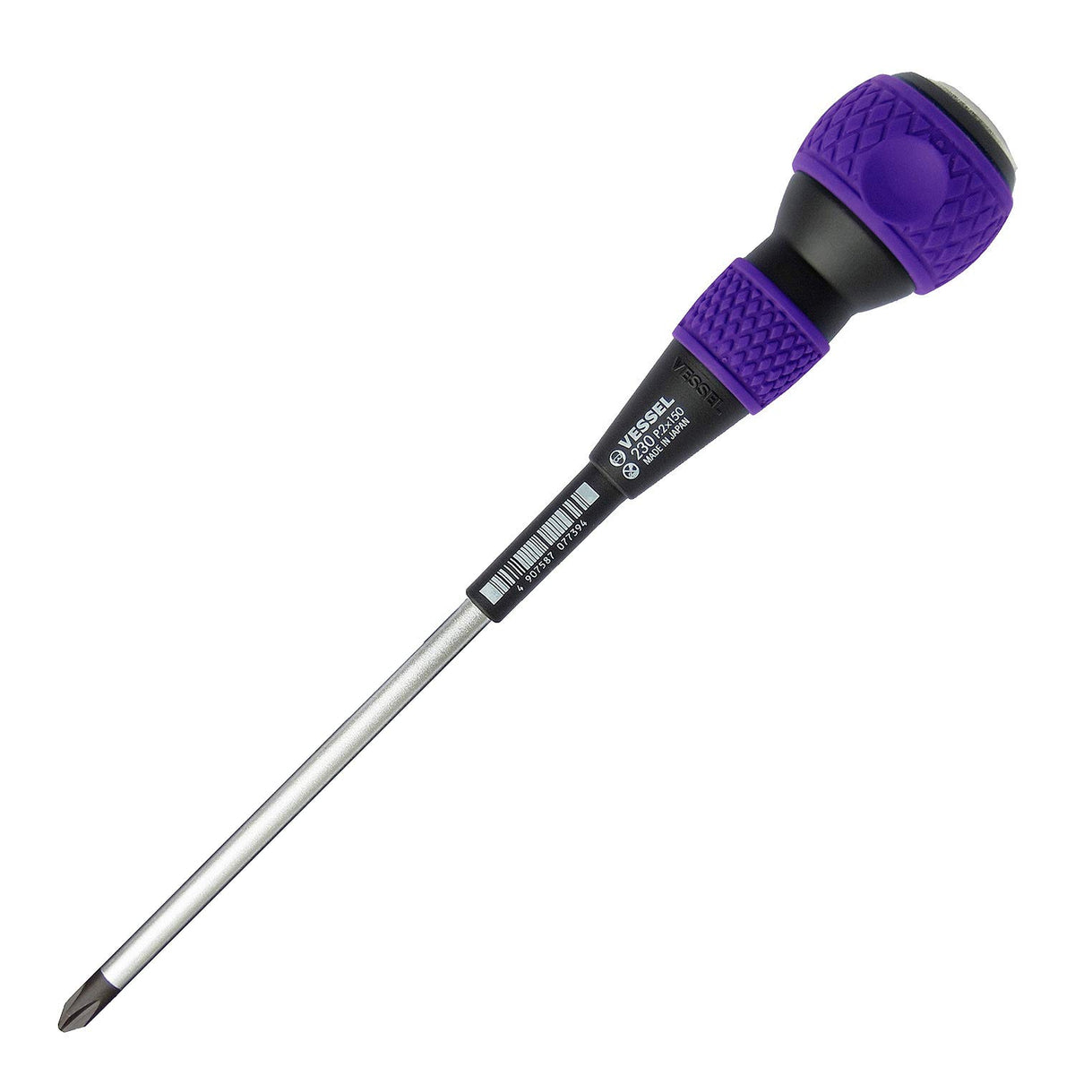 VESSEL Ball Grip Through Driver +2 x 150 230