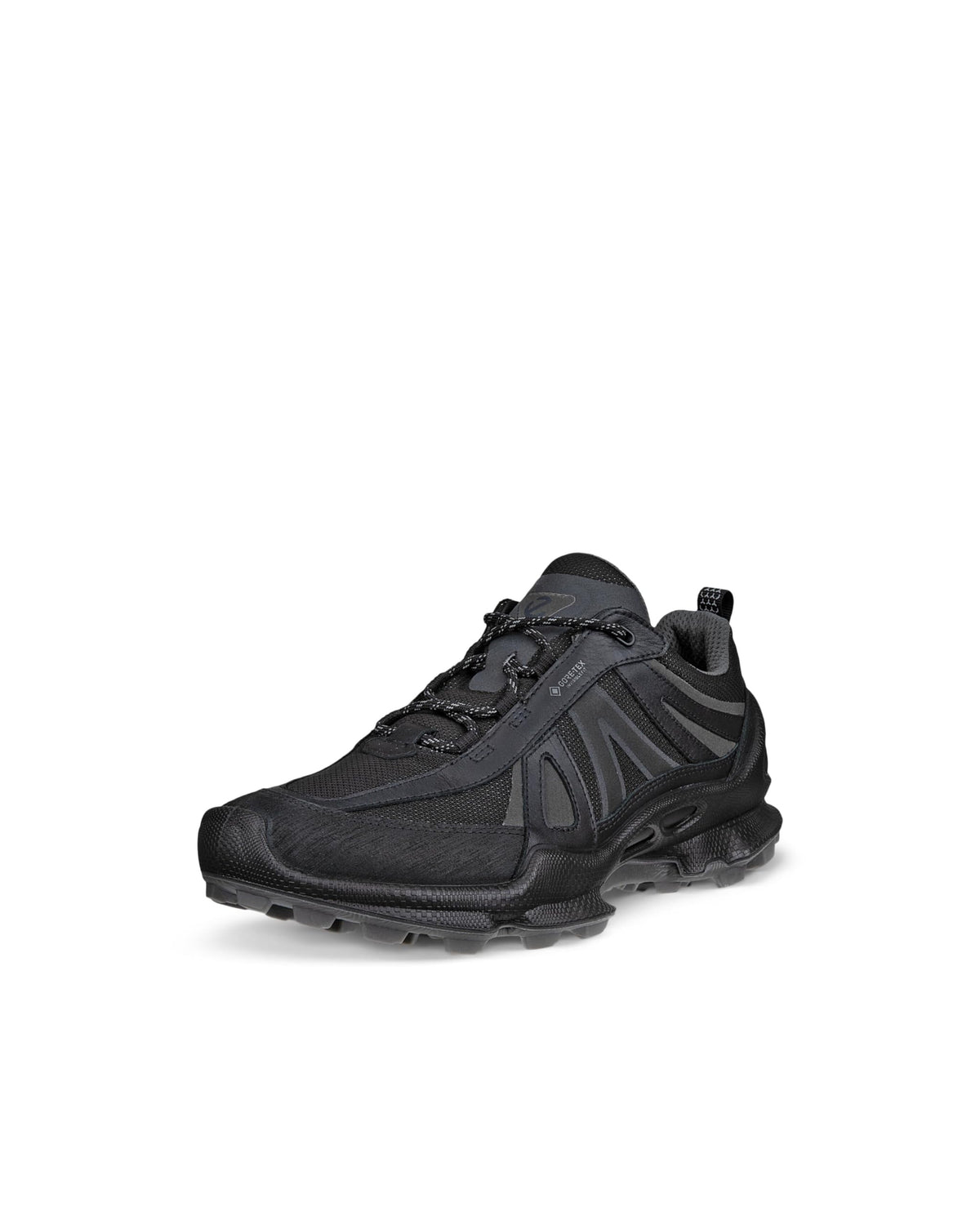 ECCO Men's Biom C-Trail Gore-Tex Waterproof Sneaker, Black Nubuck/Black, 9-9.5