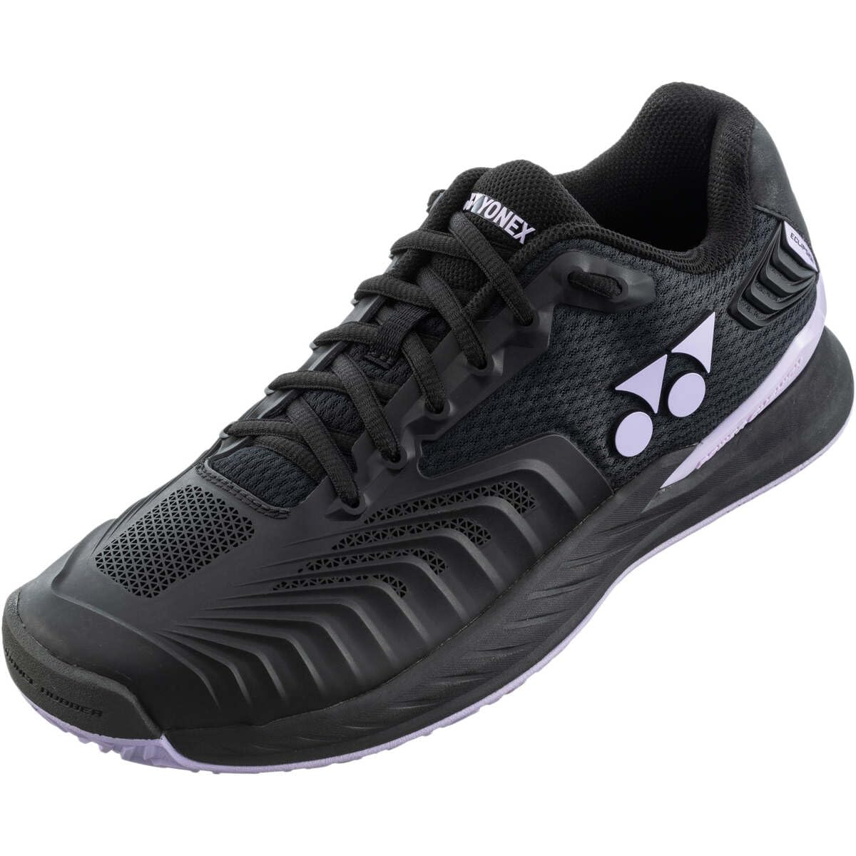 Yonex Power Cushion Eclipse 4 Men Tennis Shoes, Black/Purple (537), US Men's Size 8.5 (26.5 cm), black/purple (537), 26.5 cm