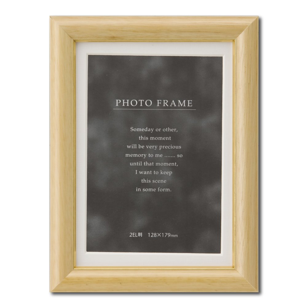 Daisen C018D1006 Picture Frame, Size 2L, Natural, Boxed