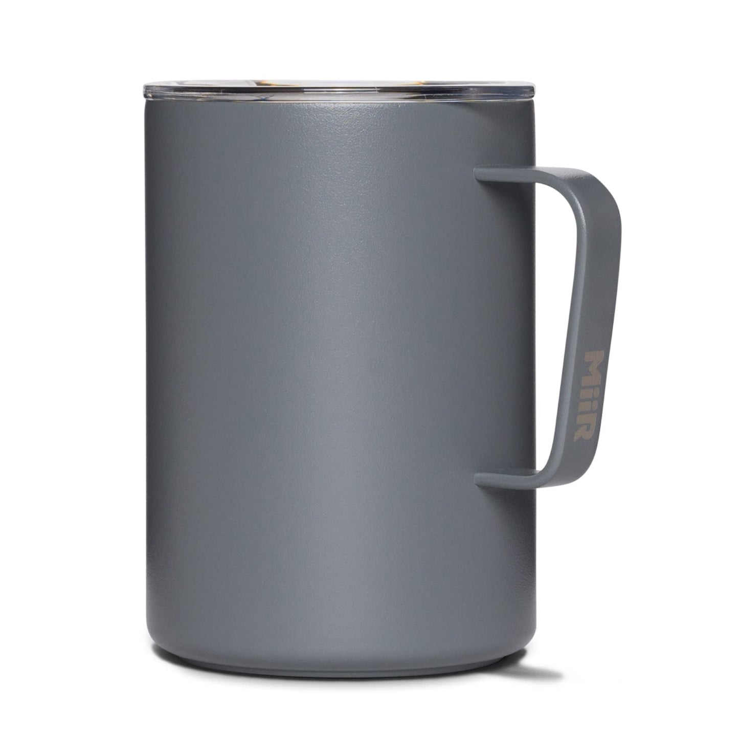 MiiR, Camp Cup, Vacuum Insulated, Stainless Steel with Slide Lid, BPA Free, Basal, 16 Fluid Ounces