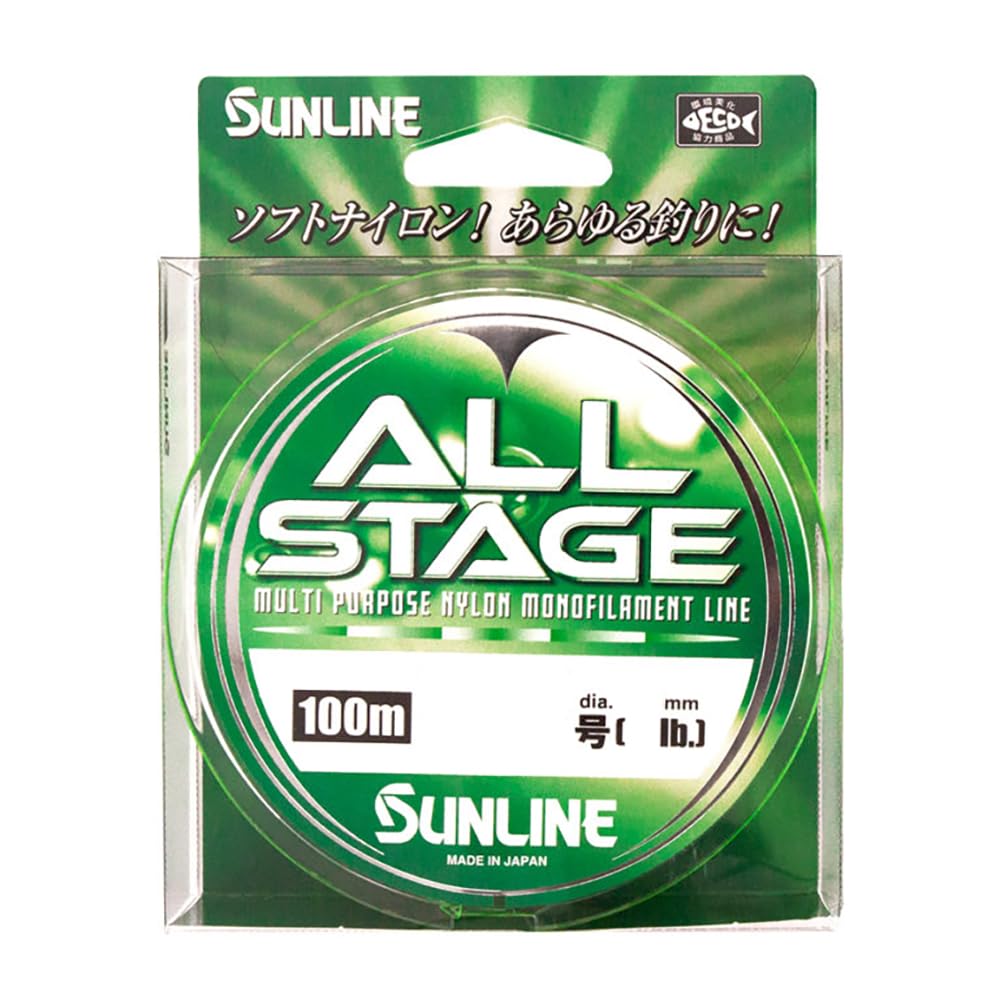 Sun Sunline (Sunline) Line All Stage Matte Green 100 m 12lb/3 # # # #