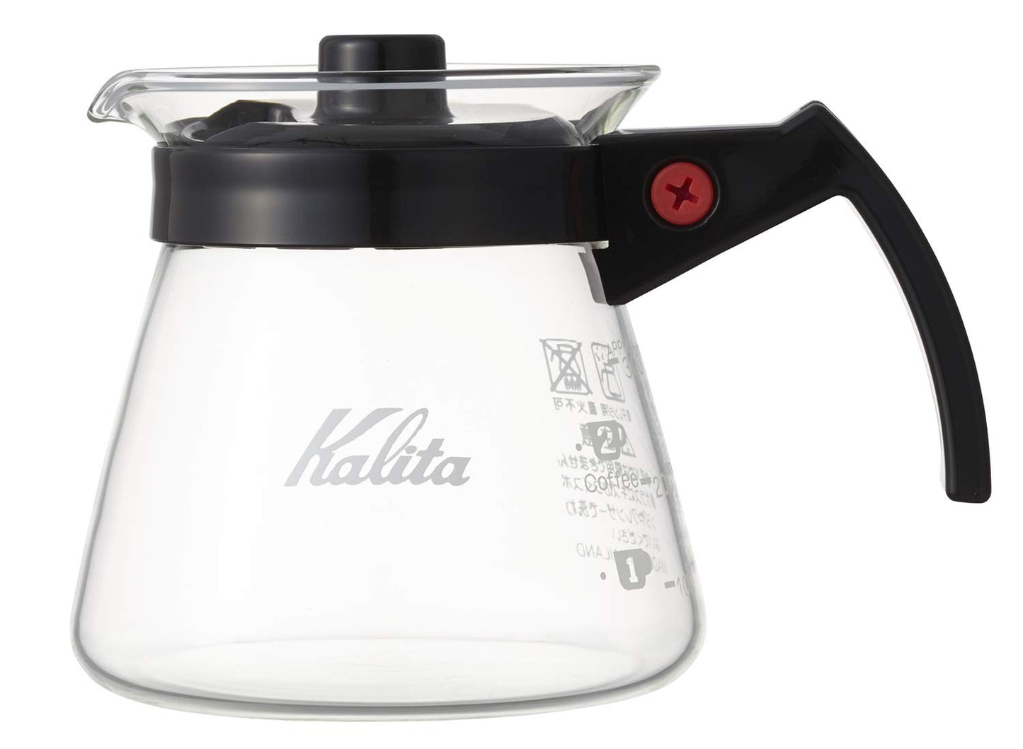 Kalita Coffee Tea Server Glass for Microwave 300cc #31203