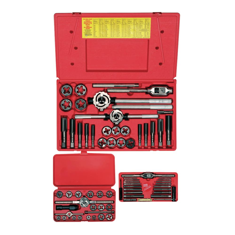 TAP + DIE 66PC SET MTRC HEX