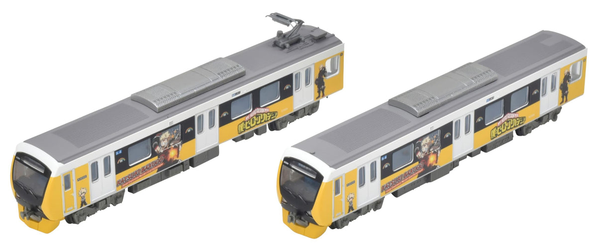 Railway Collection Shizuoka Railway A3000 Type My Hero Academia Bakugo Katsumi 2-Car Set, Diorama Supplies