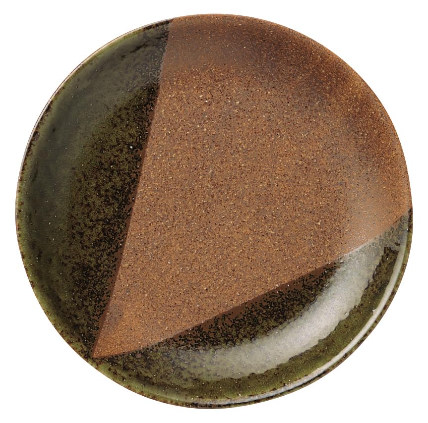 花伝(Kaden) Hanaden Koyo 51961002 Koyo Pottery Mino Iga Round 6.0 Plates, Japanese Tableware, Mino Ware, Dishwasher Safe, Made in Japan