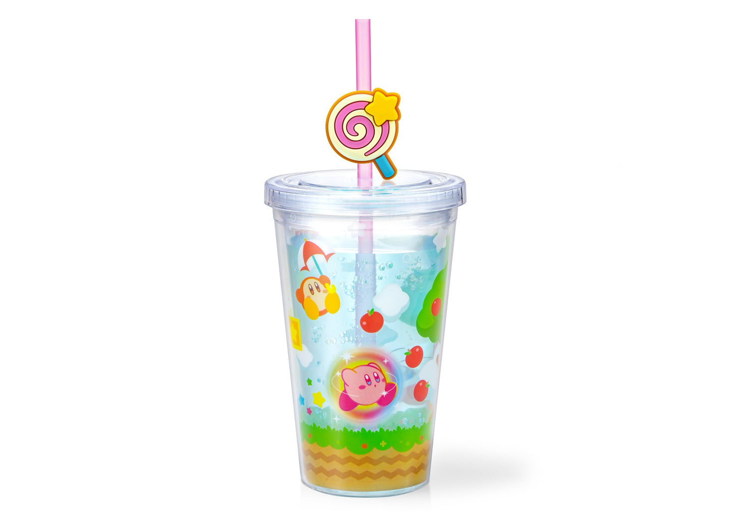 任天堂販売(Nintendo Sales) Kirby's Dream Land Straw Tumbler (Muchi Candy)