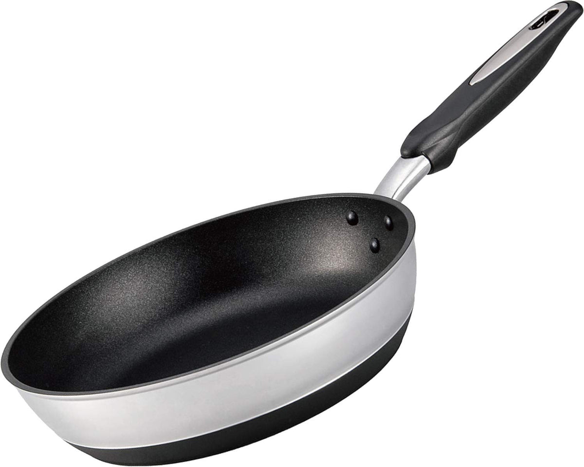 Hokuriku Aluminum 10.2 inches (26 cm) Induction Compatible Non-Stick Fry Pan, Made in Japan, Durable, 27 cm