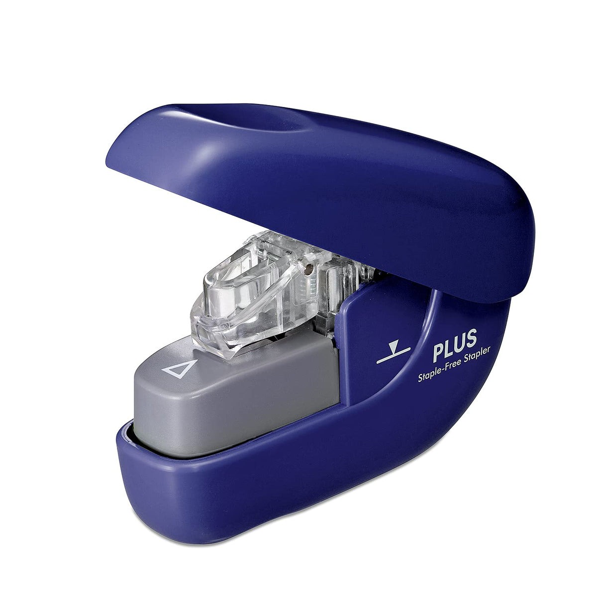 Plus SL-106NB 31-124 Needle Free Stapler Paper Clinch Blue