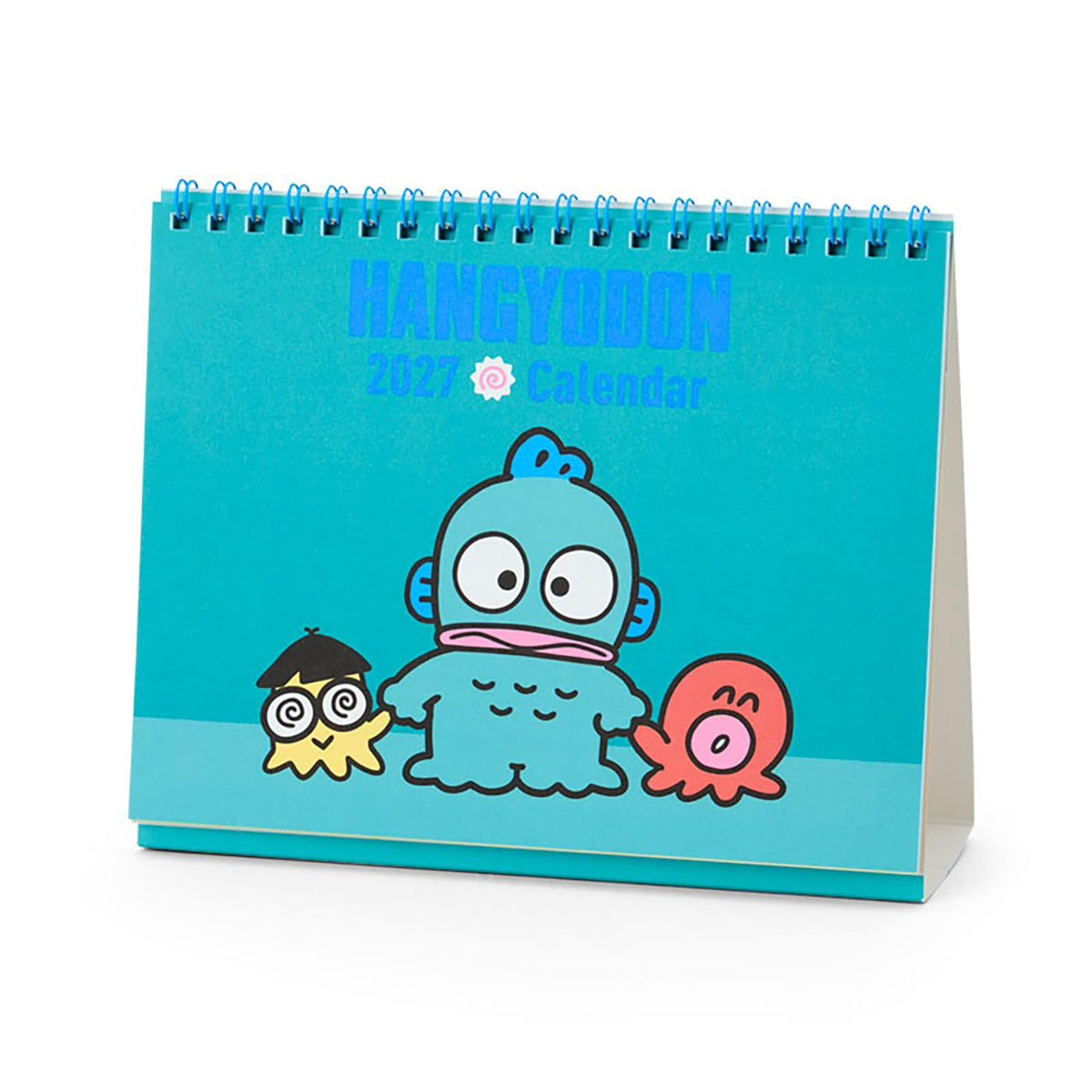 Sanrio 921459 Ring Calendar, 2027 Hungyodon, Includes Happy Day and Moon, Tabletop
