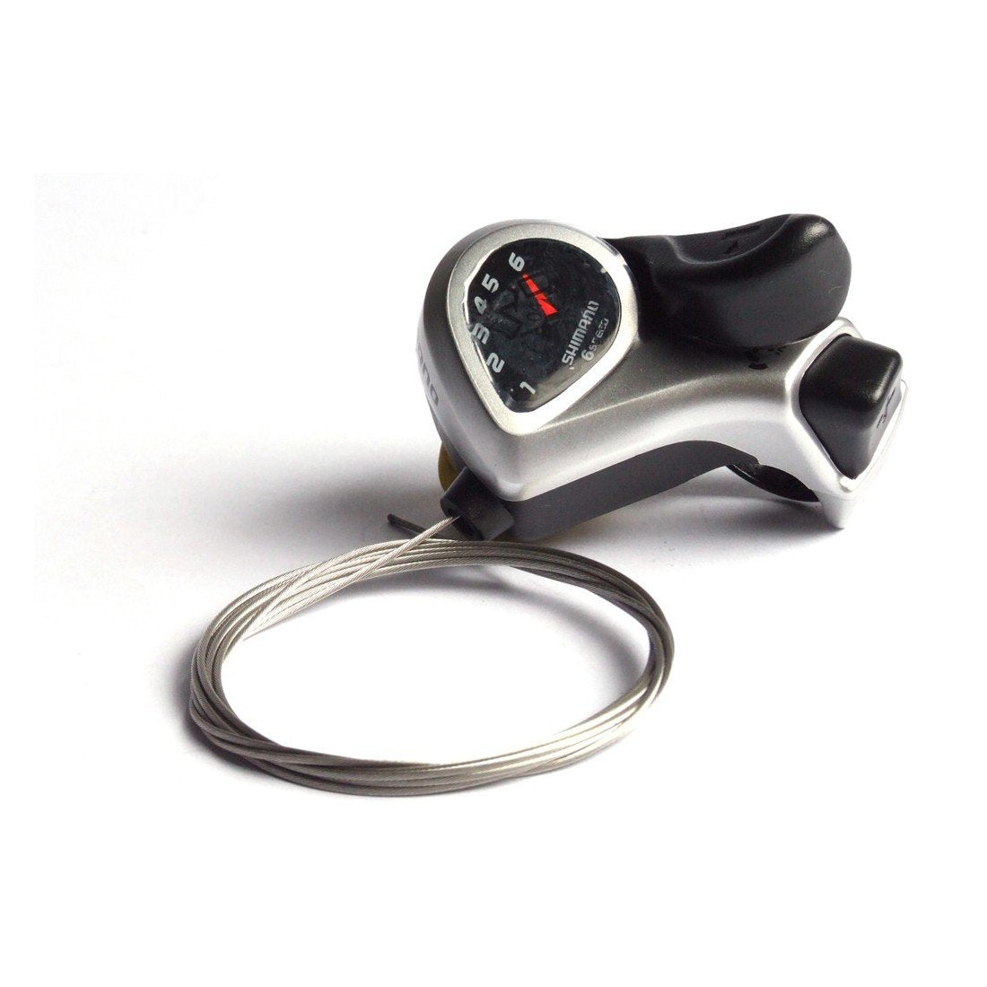 Shimano Tourney SLTX50R - Unisex Shift Lever, for Adults, One Size, Silver (This is only the Right Gear Lever)
