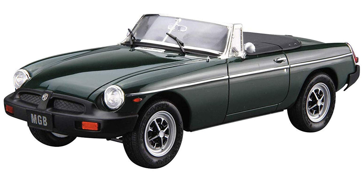 Aoshima Bunka Kyozai 1/24 The Model Car Series No.102 BLMC G/HN5D MG-B MK-3 1974 Plastic Model