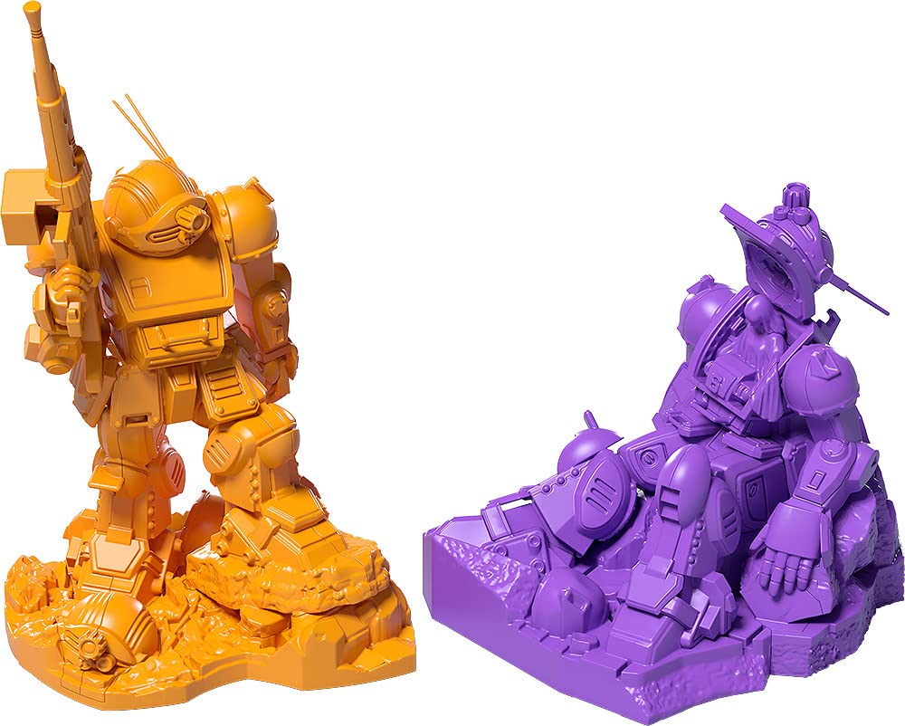 Good Smile Armored Trooper Votoms: Minimum Factory Scopedog Non-Scale Model Kit, Purple