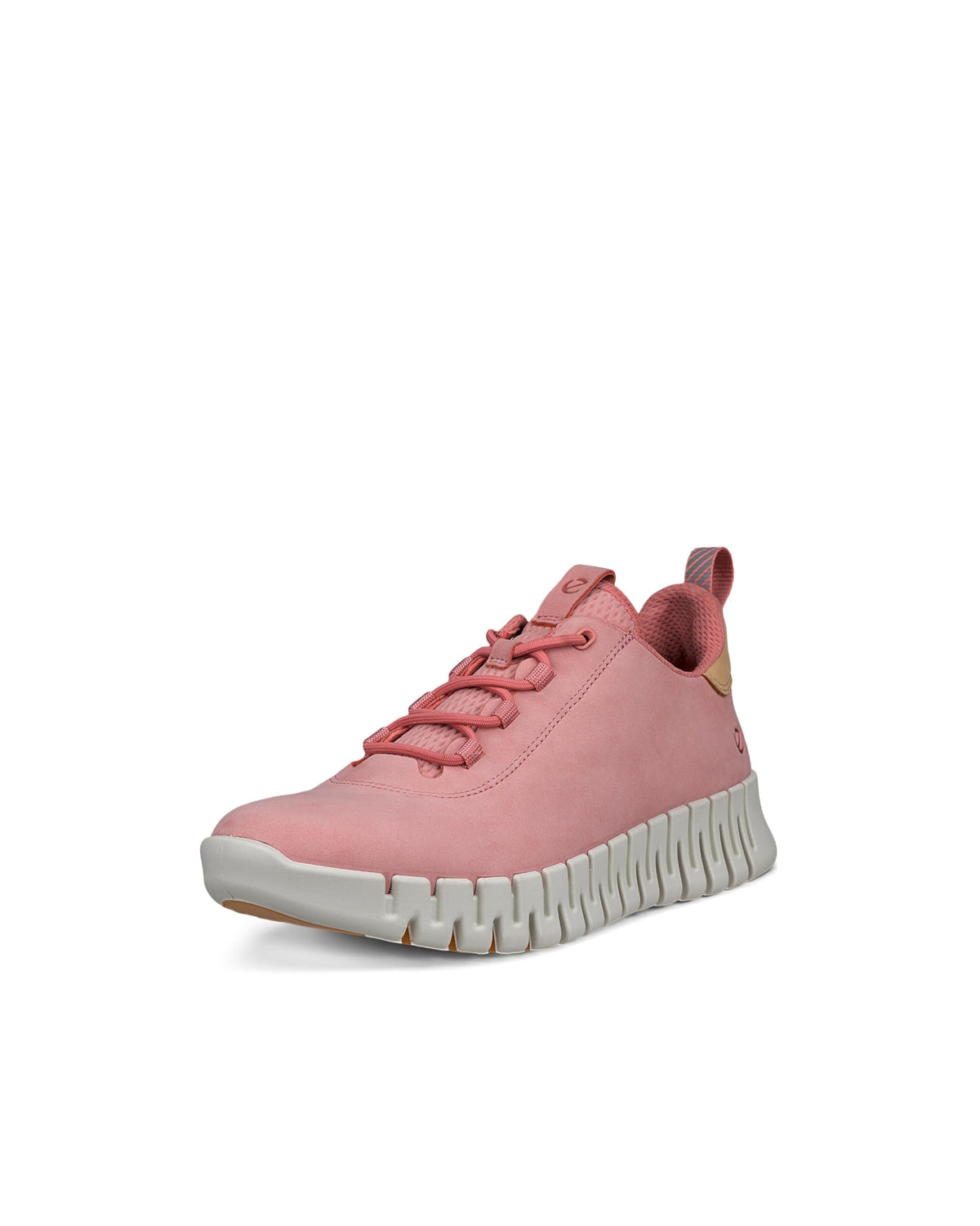 ECCO Women's Gruuv Sneaker, Old Rose/Powder, 4-4.5
