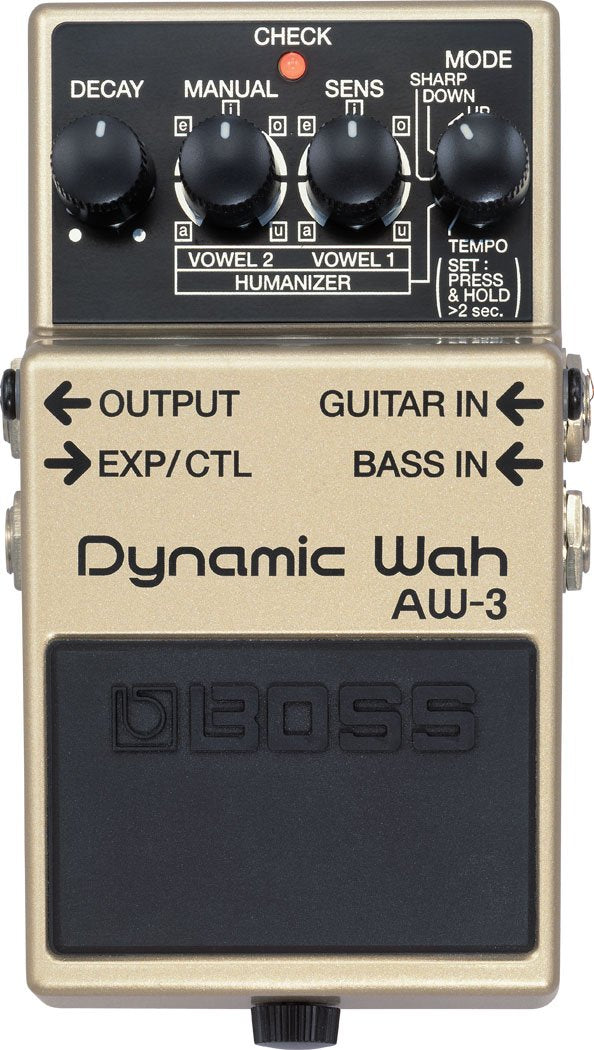 BOSS AW-3 Dynamic Wah Effect Pedal (AW-3)