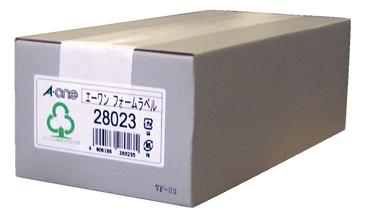 500 fold six-sided (A-one) computer form labels 4.5 inches width-One (3,000 pieces) 28023 (japan import)