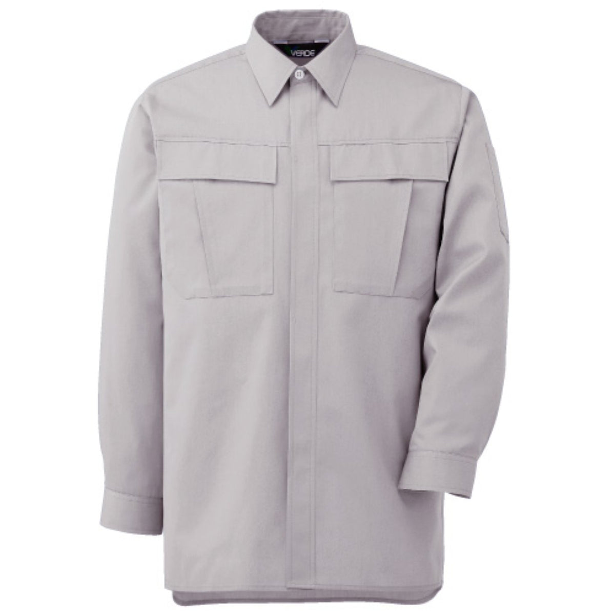 Midori Anzen GS2570 Simple Work Clothes, Outstanding Washing Durability, Unisex Long Sleeve Shirt