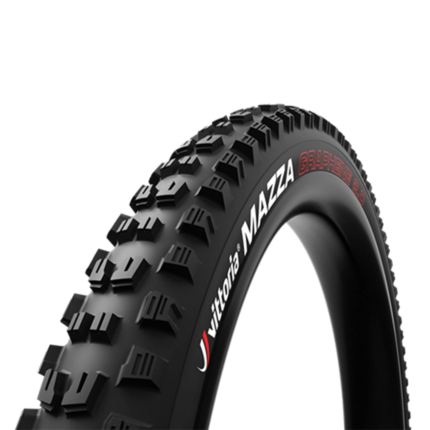 Vittoria Mazza Mountain Bike Tires for Mixed Terrain Conditions - Enduro TNT G2.0 MTB Tire (27.5x2.6), Black
