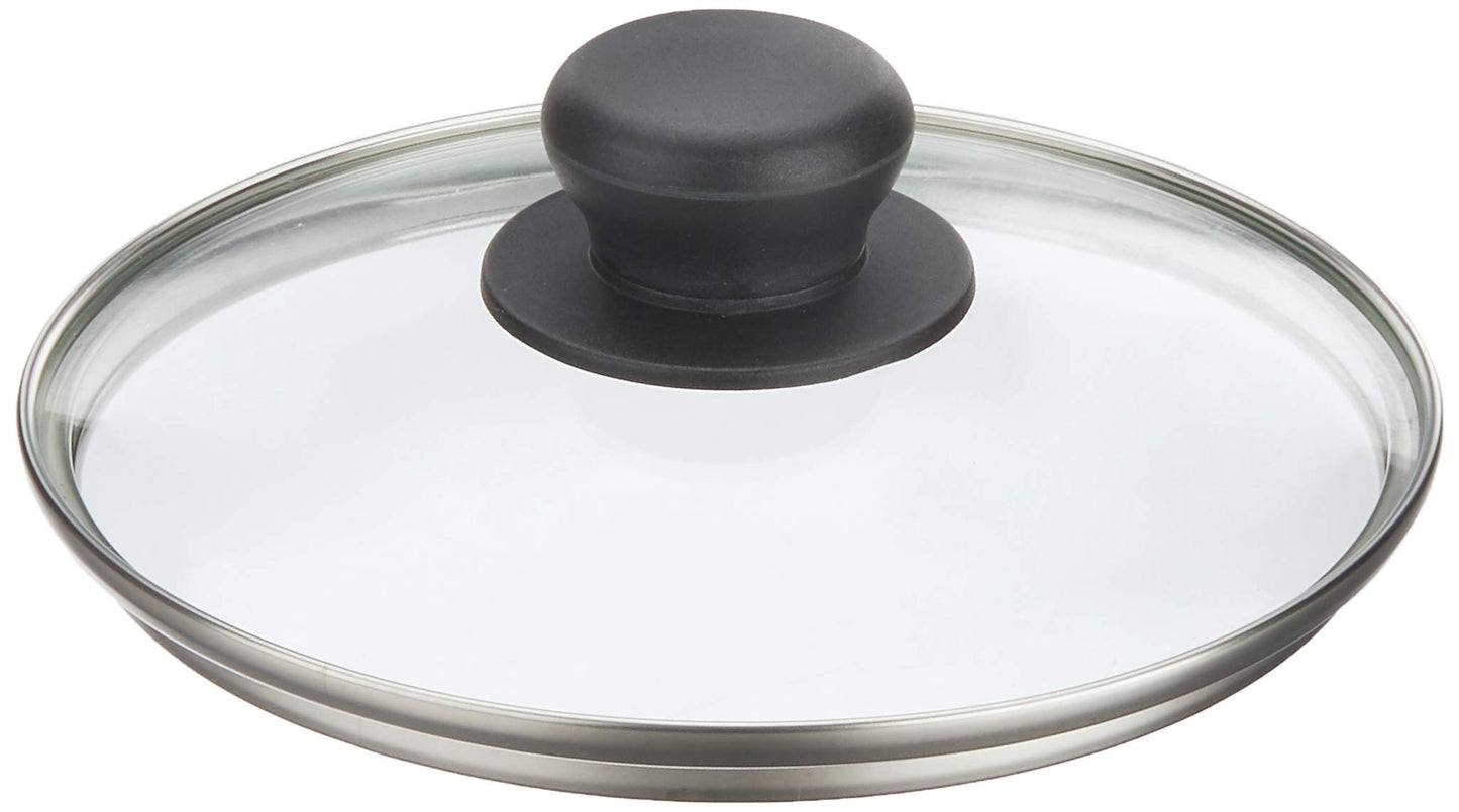 Urushiyama Metal Industries UYG-16 Frying Pan Glass Lid, 6.3 inches (16 cm), No Missing Delicious Timing, Full Physical Strengthening, Tempered Glass Utensils, Frying Pan Cover, Urushiyama Glass Lid