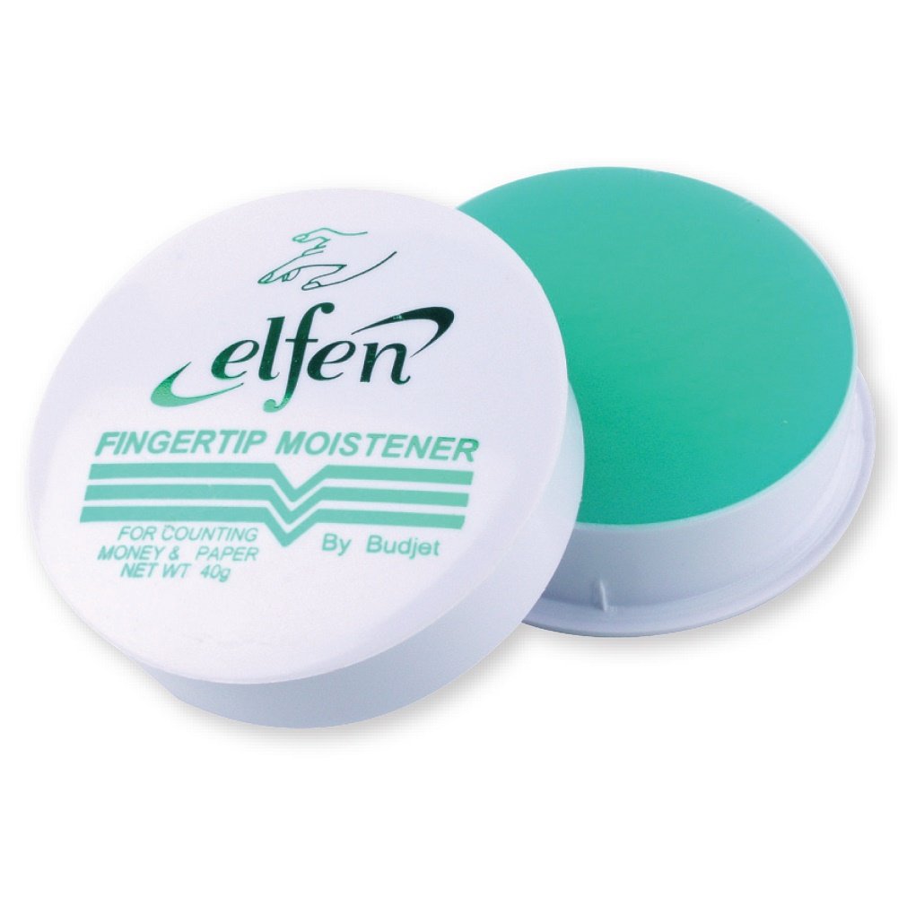Elfen Odorless Non-Slip Counting Money Paper Acid Free 40 g. Fingertip Moistener