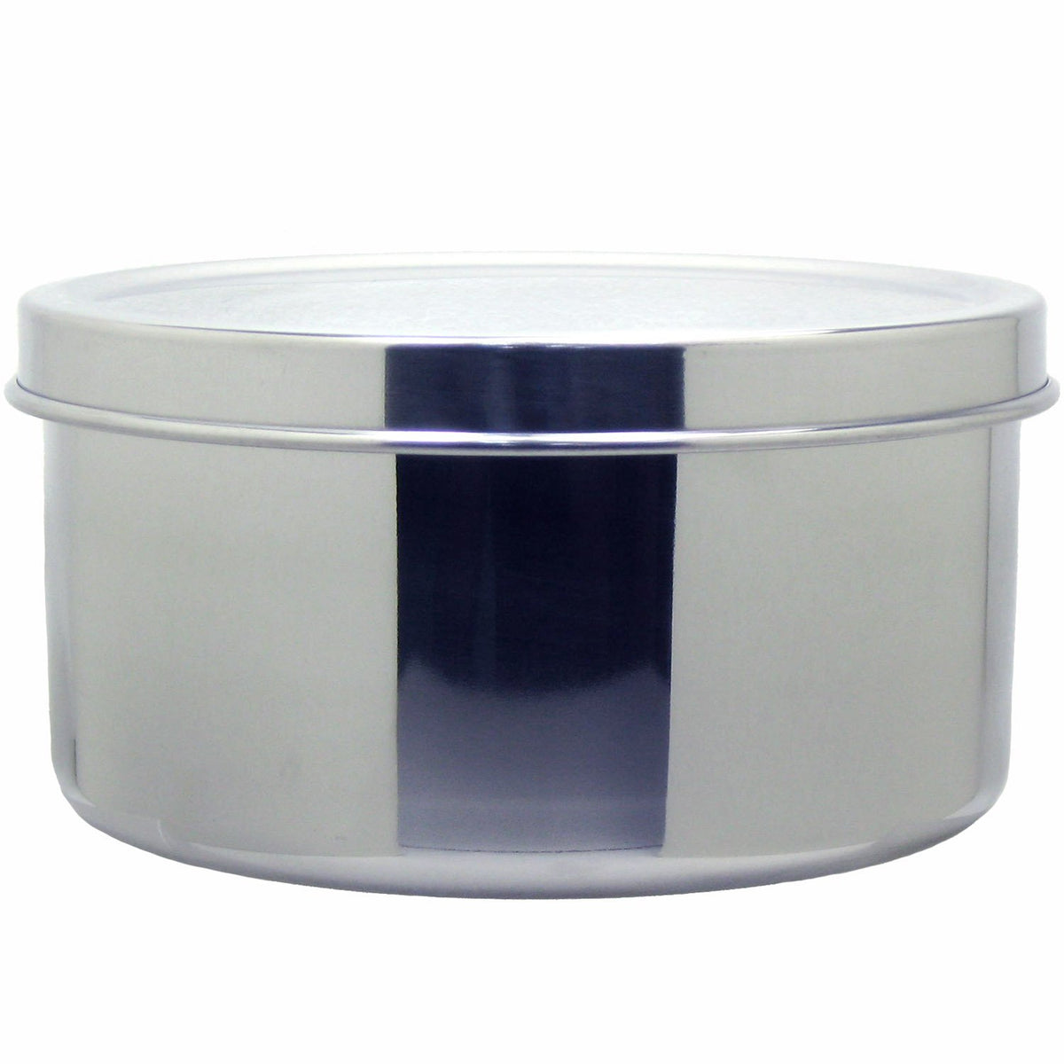 Nagao Tsubamesanjo Round Storage Container, 4.7 x H2.7 inches (120 x 68 mm), 18-8 Stainless Steel, Made in Japan