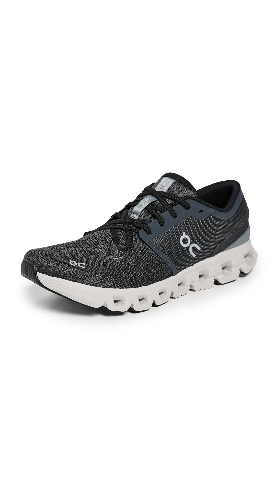 On Men's Cloud X 4 Sneakers, Shadow/Apollo, 11 Medium US